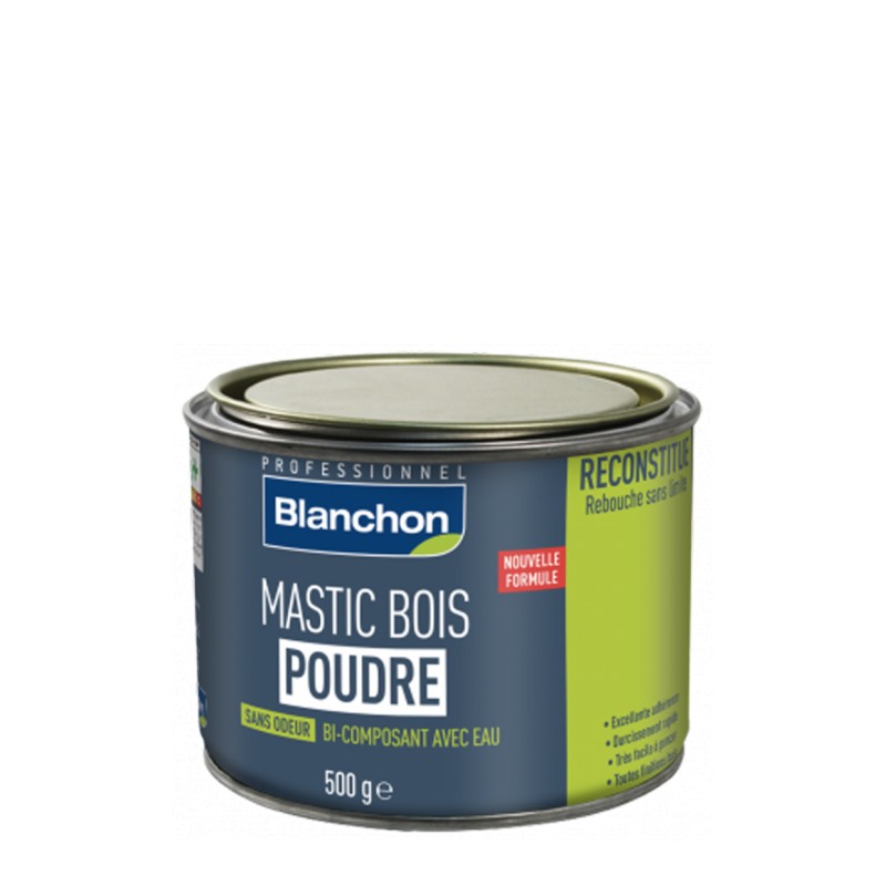 Blanchon : Mastic Bois Poudre Bi-composant - Protection & Peinture