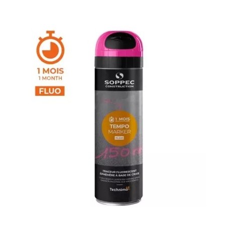 AEROSOL TRACAGE TEMPORAIRE A LA CRAIE "TEMPO MARKER" 500ml